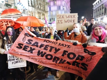 Sex work banners